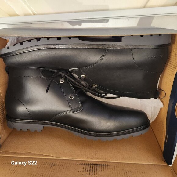 Cole Haan Midland Lug Chukka booties. Leather. NIB. Men's. Size 11.5 - Picture 10 of 12